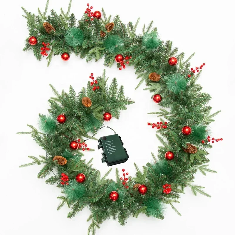 Christmas Wreaths Garlands Decorations Supplies Christmas Wreath Decoration Garland Flowers