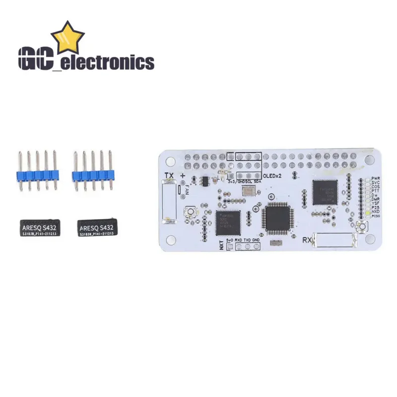 

DIY MMDVM Duplex UHF VHF Hotspot P25 DMR YSF For Raspberry Pi Zero W 2W 3B 4B