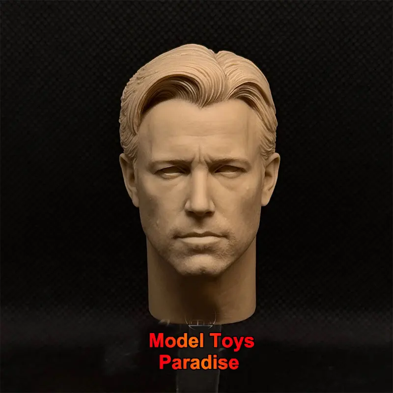 

Неокрашенная модель головы Бэтмена в масштабе 1/6, Бен Аффлек, голова скульптуры супергероя Темного рыцаря, подходит для 12-дюймовых фигурок