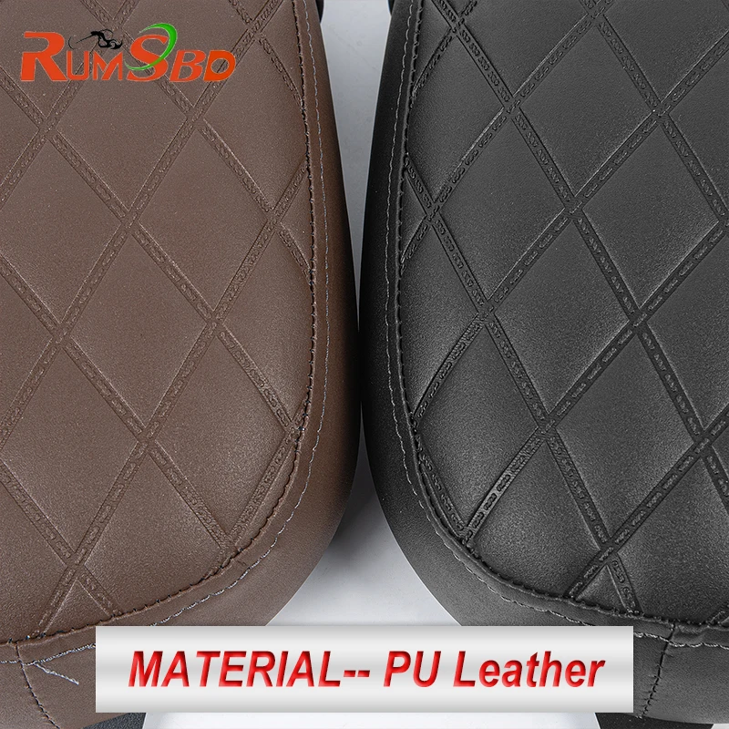 Motorcycle Front Solo Thicken Leather Cushion Pad Seat Cover For Honda Rebel CMX300 CMX500 2017-2020 2021 2020 2023 2024 2025 image 5