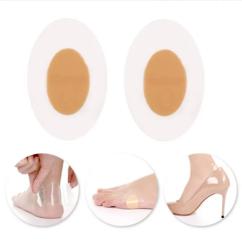 10/20/30/50/100Pcs  Silicone High Heel Sticker Feet Care Adhesive Hydrocolloid Pads Gel Shoes Stickers Pain Relief Patch Liner