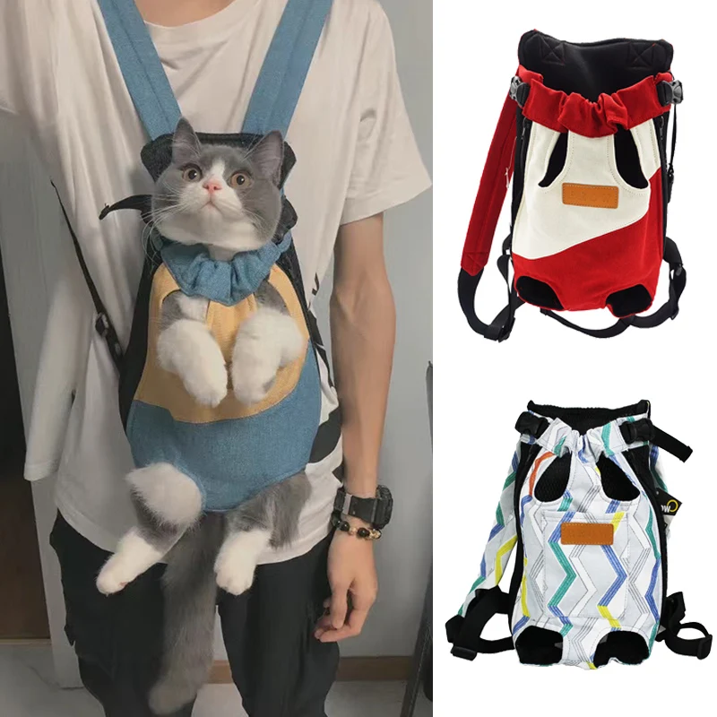 Mochilas de Transporte para Gatos ao Ar Livre, para Caminhadas e Passeios, Produtos de Viagem para Animais de Estimação, Mochila para Gatos Sphynx