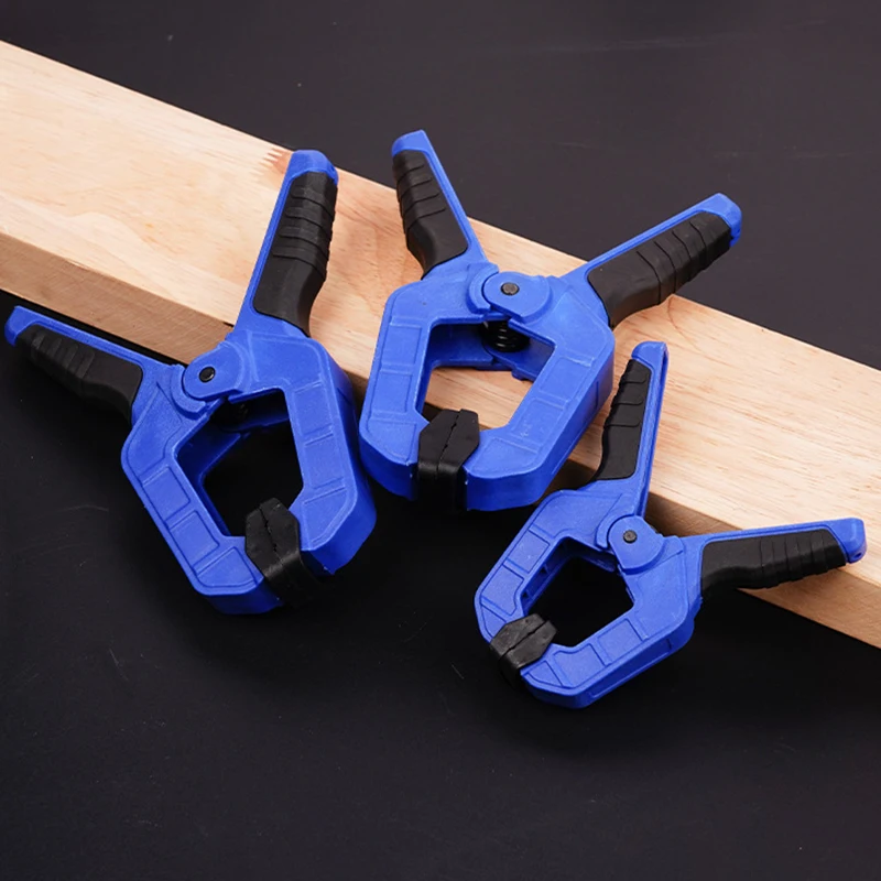 

2PCS Woodworking A-type Fixed Installation Clip Quick Spring Strong Clamp Plastic Wooden Boards Splicing&Pasting Clamping Tools