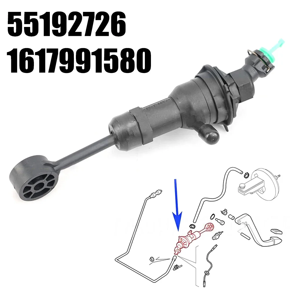 Clutch Master Cylinder For Fiat For Ducato For Boxer For Relay 55192726 1617991580 ABS Black Clutch Master Cylinder