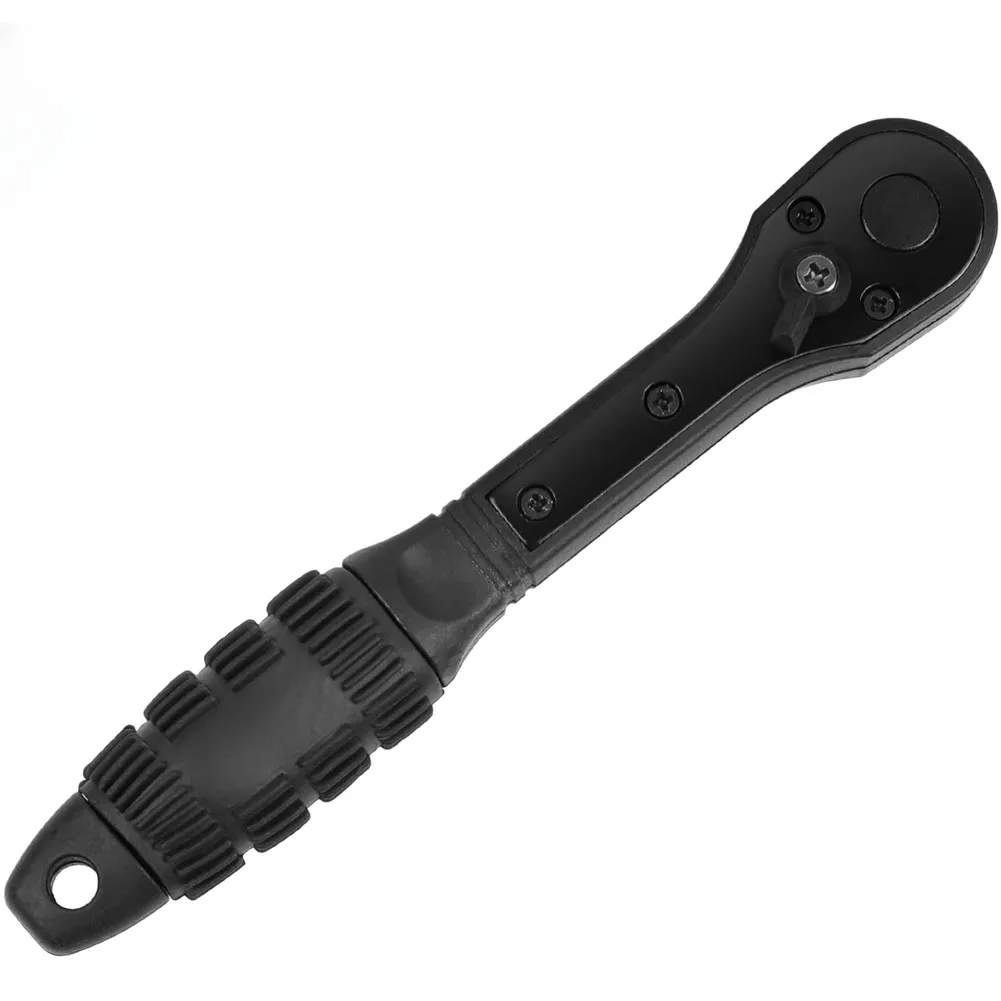 Magnetic Drill Chuck Key Wrench Set 3 In Ratchet Slip Handle For Quick Bit Tightening And Loosening Black ABS Tool