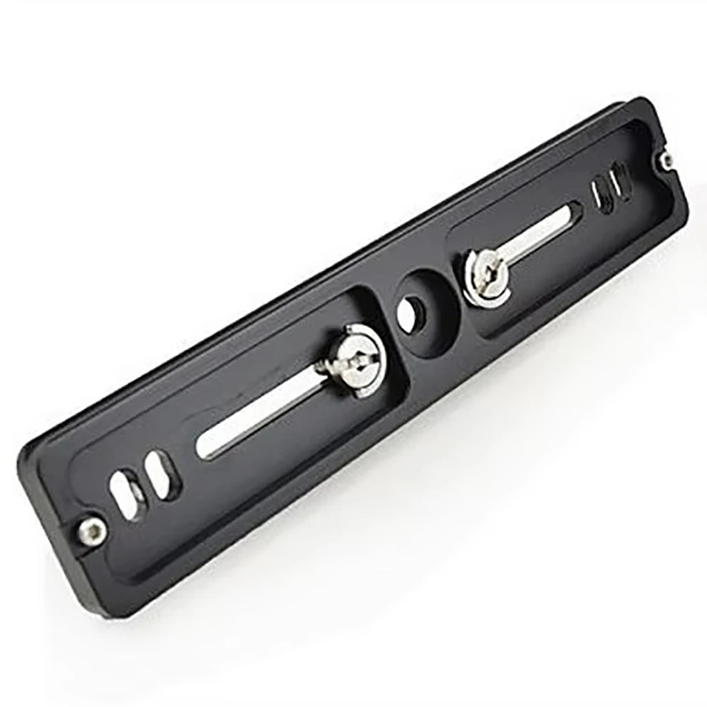 Placa de lente qr de liberação rápida de 200mm arca swiss fit câmera dupla cauda de andorinha 3d d-ring tripé câmera, placa de parafuso de câmera 1/4-20, 1/4