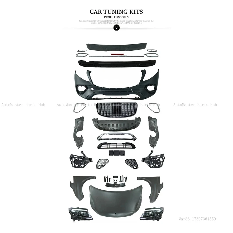 

Комплект для модернизации переднего бампера VITO Viano (2006-2015)