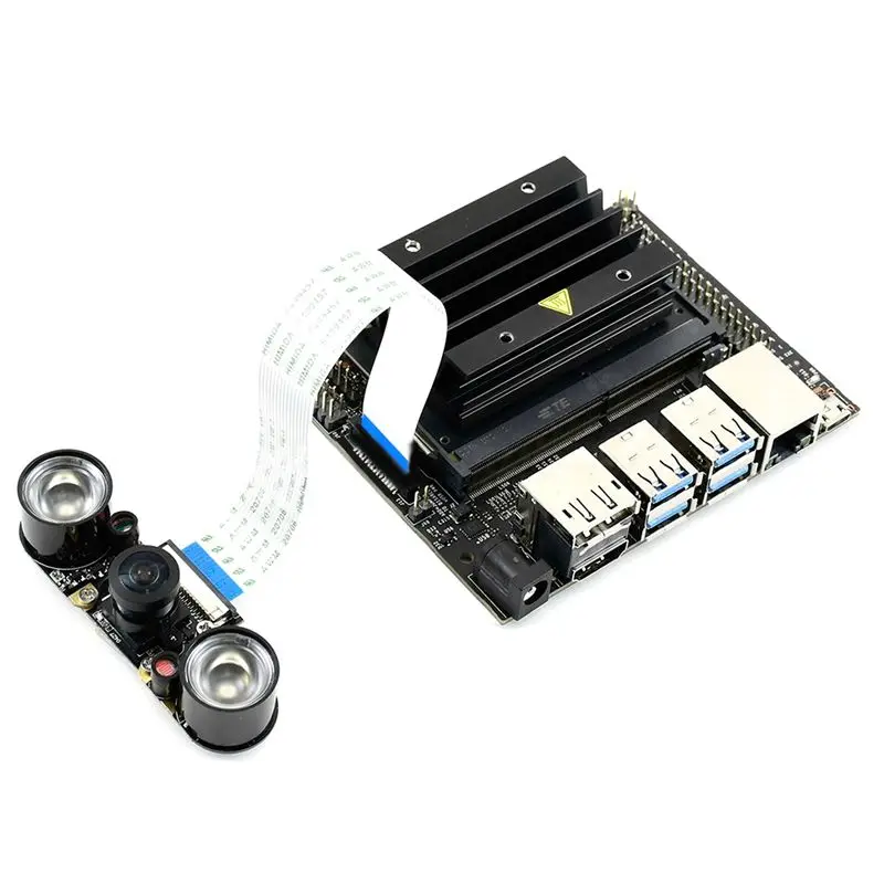 

M85K IMX219-160IR 8-мегапиксельный модуль камеры Инфракрасная камера ночного видения Поддержка распознавания лиц для нано