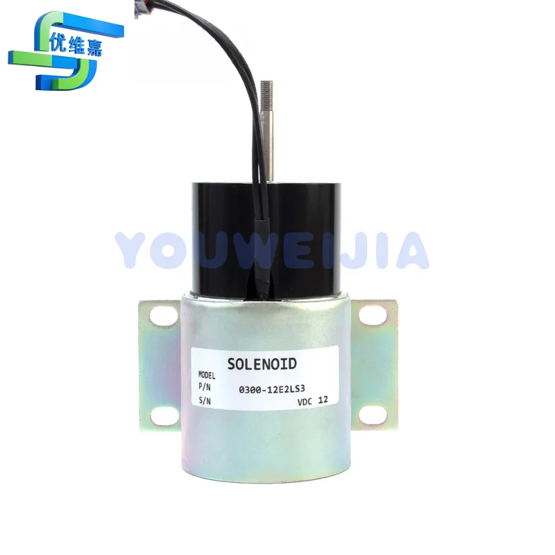 Brand new fire-out solenoid valve 8300-1501 solenoid actuator 12V 24V Woodward 1001099927   0300-12E2LS3 engine