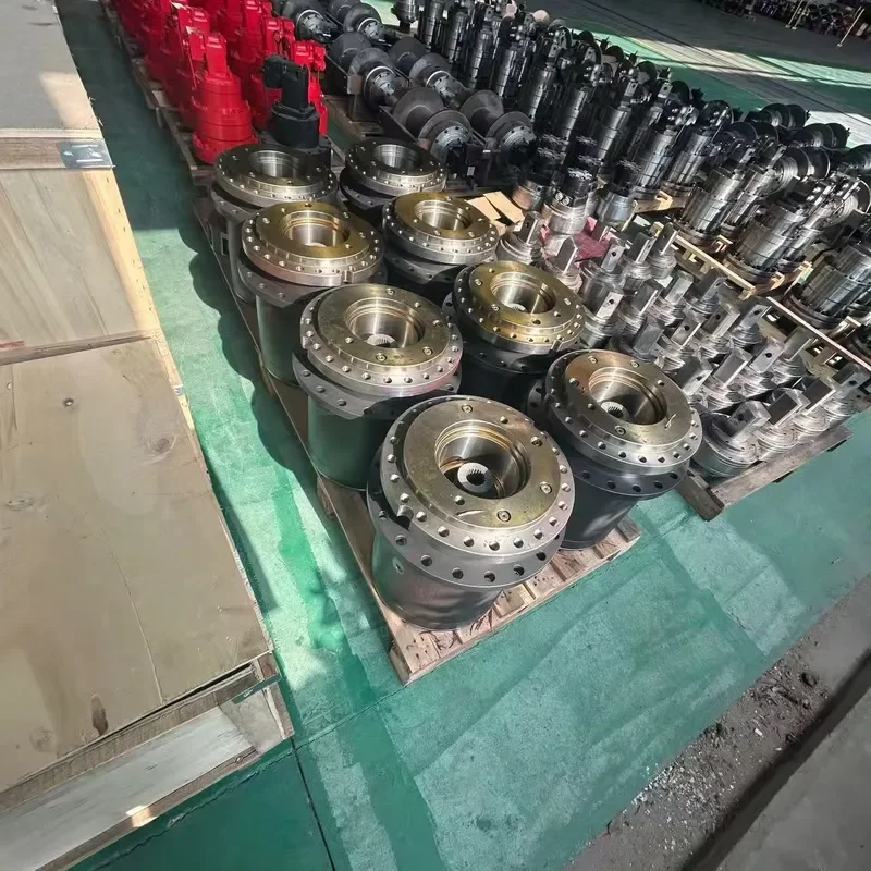Hydraulic End Drive Gearbox Reducer for Crawler Chassis Traveling Gear Excavator Truck Crane