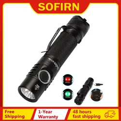 Sofirn-Lampe de poche SC31 Pro injuste, lanterne LED aste portable, USB C, torche Anduril 18650, 2000LM, 2.0, SST40, 5V, pipeline