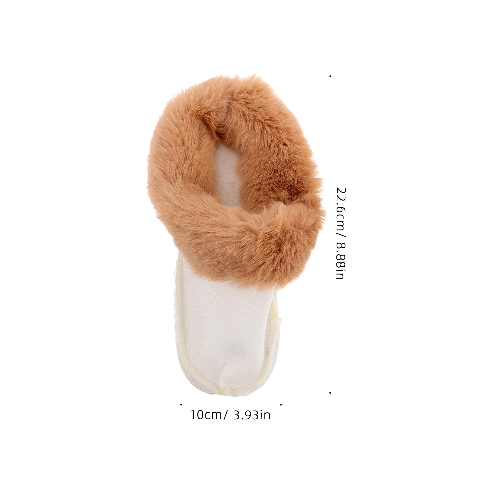 Winter Plush Shoe Liner Stocking Kits Felt Applique Lined Clogs for Women Shoes Sheepskin Insoles Pvc