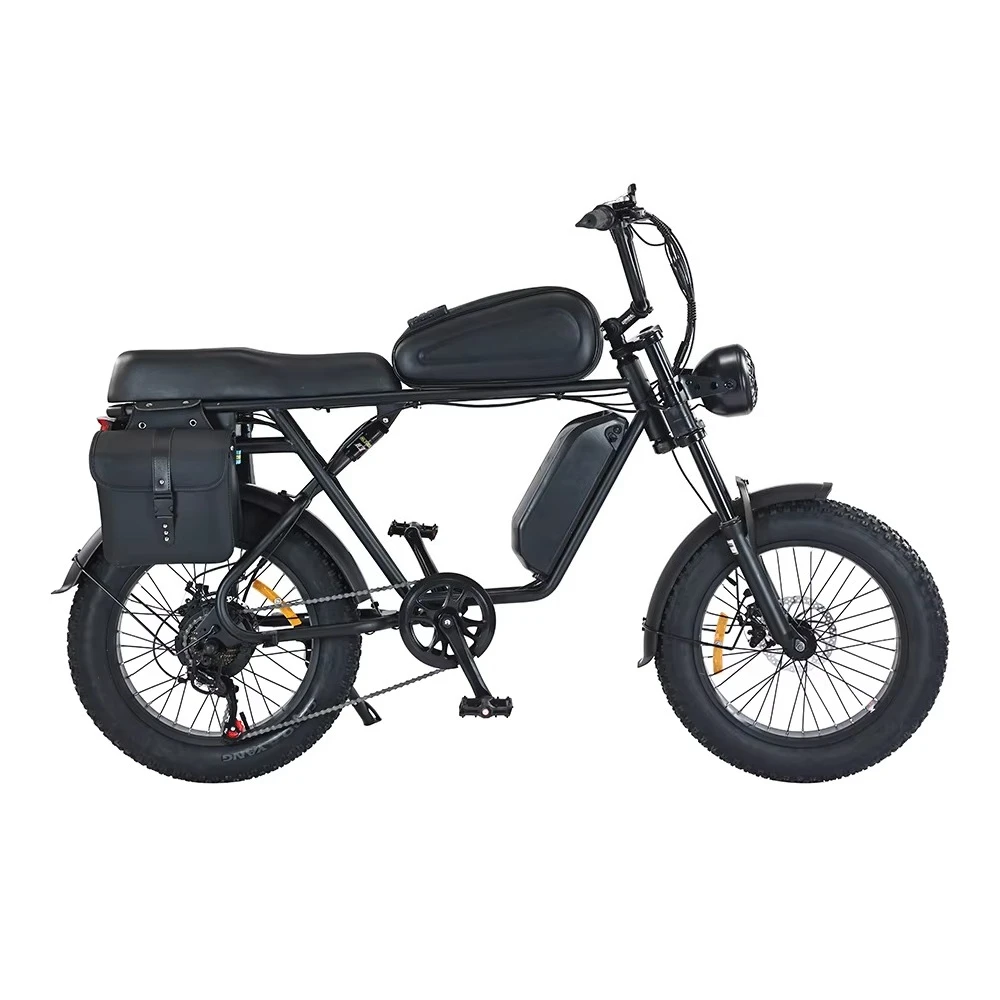 Hot Sales Fat Bike Fastest 350W Snow Electric Bike  Dual Suspension Aluminum Alloy Frame 25km/h Range Electric Dirt Bike