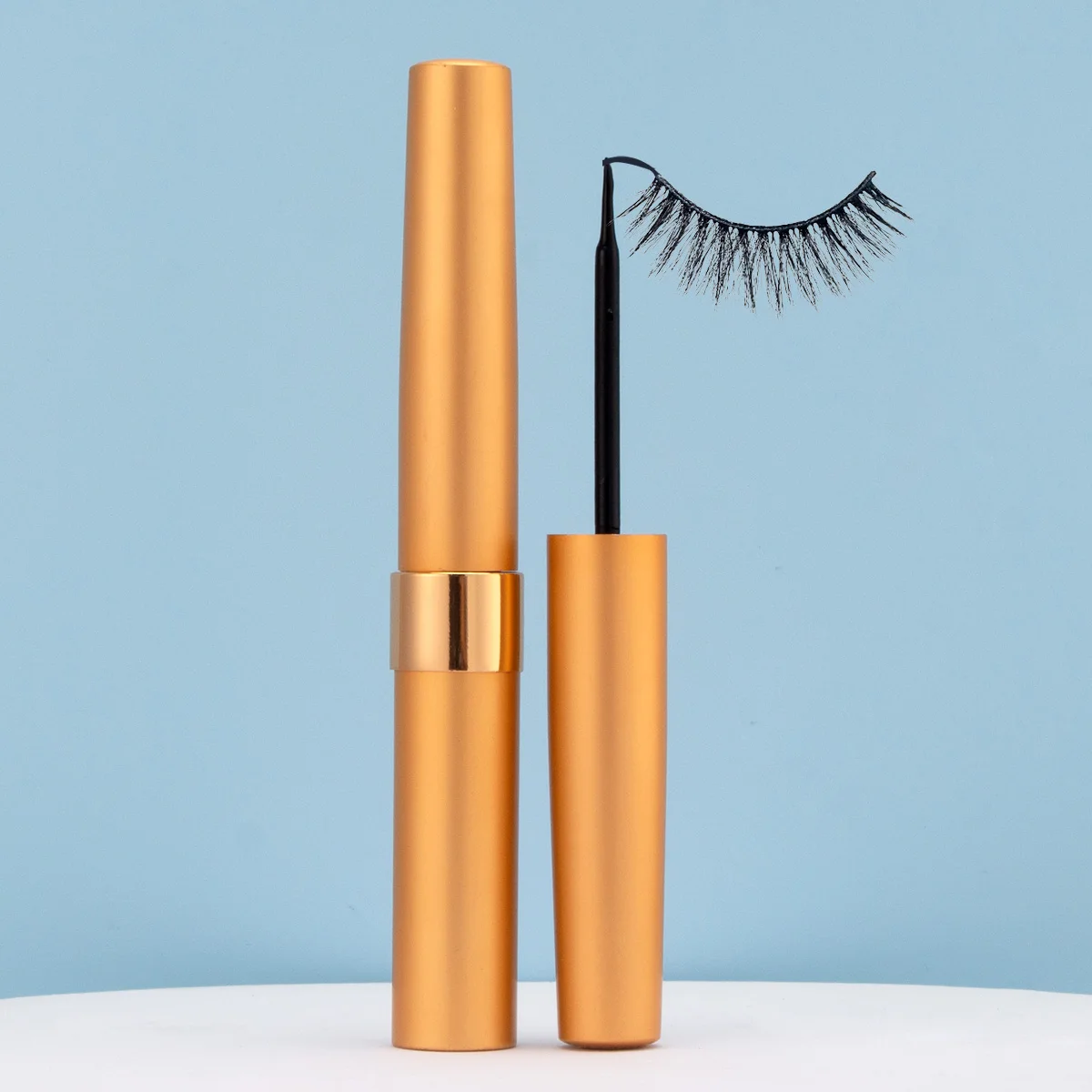 กาวติดขนตาปลอมแบบใช้แล้วทิ้ง กาวติดขนตาแห้งเร็ว กันน้ํา ยาวนาน ป้องกันภูมิแพ้