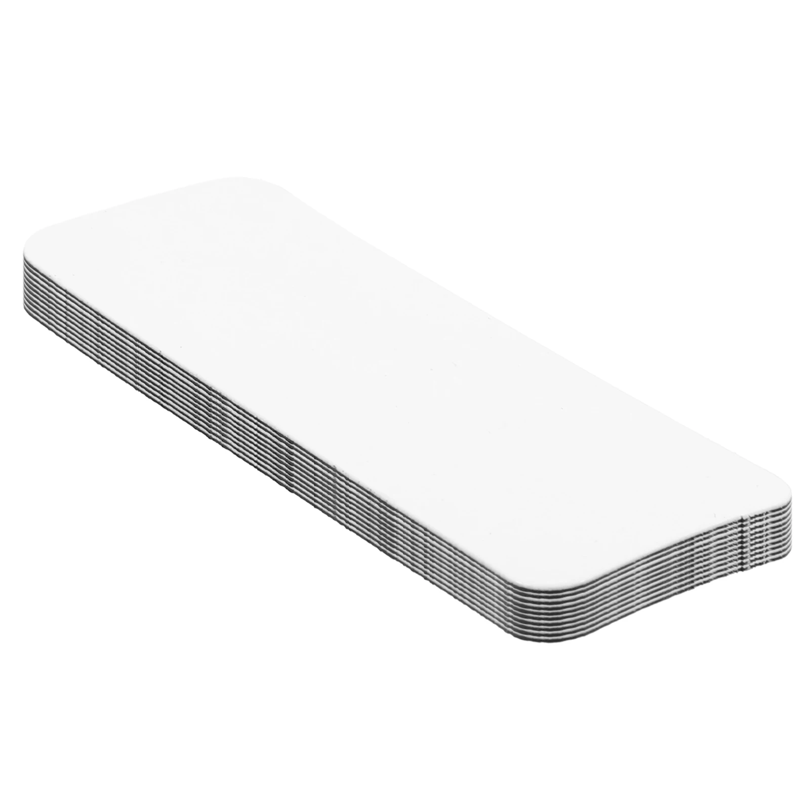 Étiquettes nominatives magnétiques flexibles, 54 pièces, étiquettes effaçables à sec inscriptibles pour tableau blanc, réfrigérateur, Organization de bureau