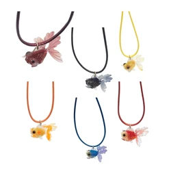 Y2K Resin Pendant Necklace for Women Fashion Egirl Punk Clavicle Chain Fashion Jewelry Valentines Day Gifts
