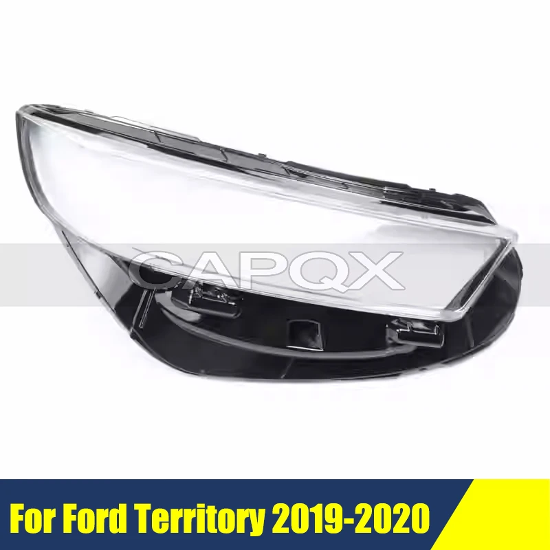 

Крышка переднего бампера для фар Ford Territory 2019-2020, защитный кожух, стеклянная линза, колпак для фары