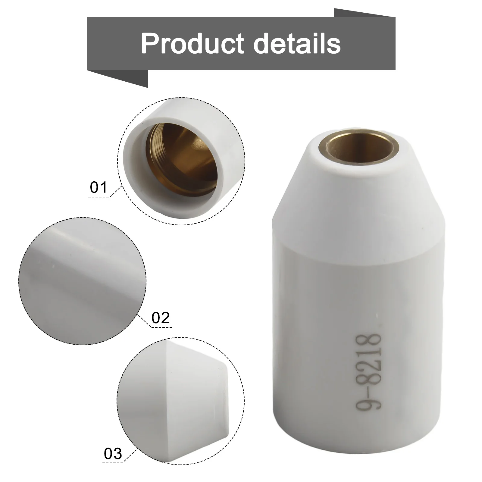 

2pcs Plasma Standoff 98218 98281 for Thermal For Dynamic For SL60 Plasma Torch Shield and Holder Consumables Replacement Set