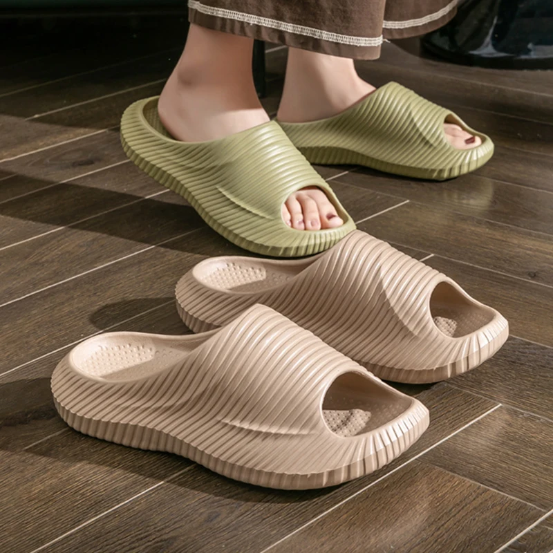 

Пляжные шлепанцы унисекс из ЭВА: роскошные дизайнерские тапочки для дома и улицы, летние, нескользящие, для мужчин и женщин