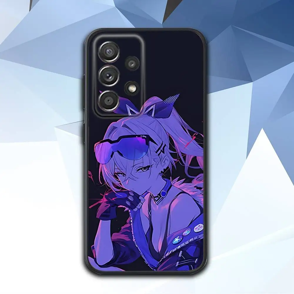 เคสโทรศัพท์ S-Silver Game Wolf สำหรับ Samsung S 25,24,23,22,30,21,10,9,Ultra,Plus,Lite,FE,4,5 G เคสสีดำนุ่ม