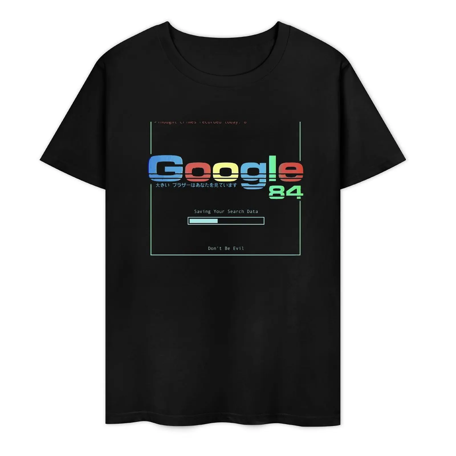 Google 84 T-Shirt Blouse oversized mens cotton t shirts