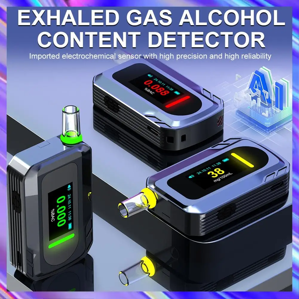 high-precision-electrochemical-tester-rechargeable-alcohol-detector-alcohol-meter-blowing-alcohol-tester