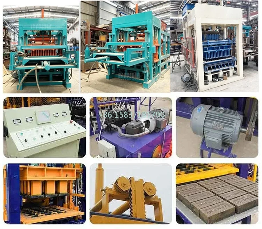 Hot Sale Cement Brick Making Machine Construction Concrete Block Making Machine High Quality Block Machine Production Line Price