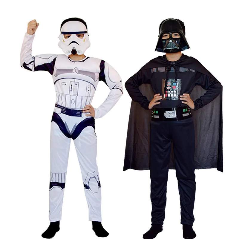 

Cosplay loween Costume Children's White Soldier th V Jedi Knight Set Traditional Chinese Opera Women's Cl...