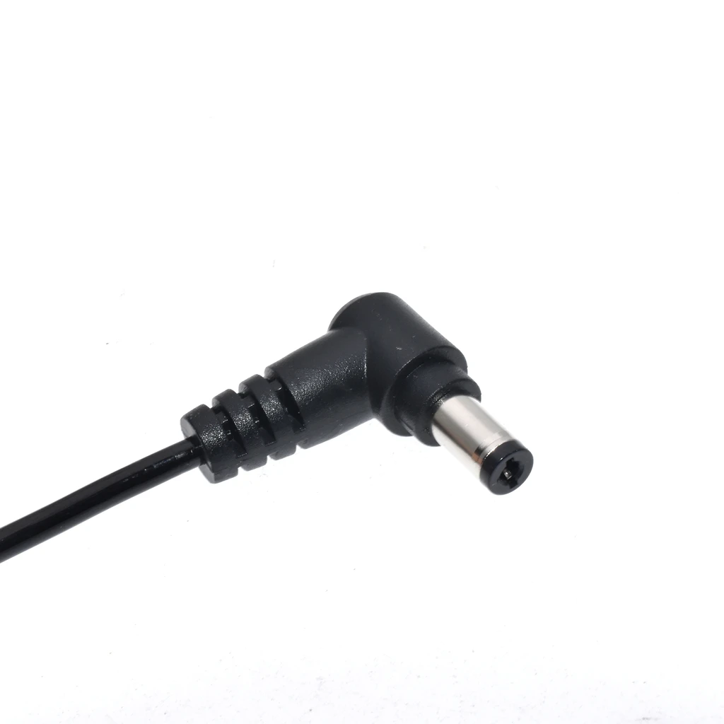 DC 5.5*2.1mm Male to 5.5*2.1mm Male Power Retractable Cord 1.5m Power Adapter DC Angle Jack Plug Cable With Spring