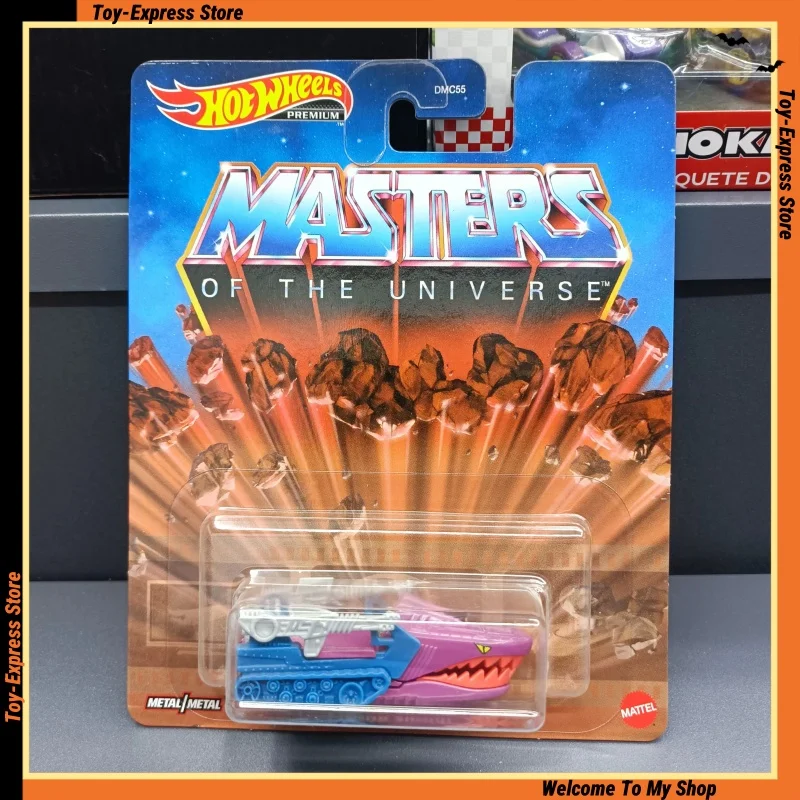 

Модель автомобиля премиум-класса Hot Wheels Masters 1/64 DMC55 Land Shark Hotwheels 1: 64 Коллекционные мастеры из сплава для детей, детские игрушки