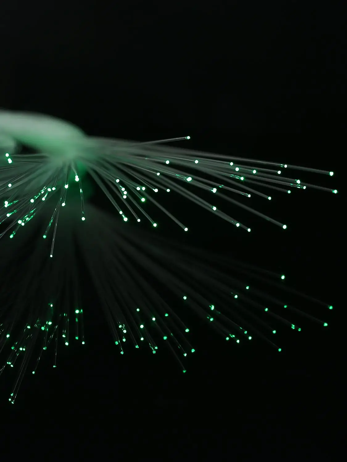 1mm/1500m Clear PMMA Fiber Optics for DIY Optical Fiber Light Decoration Full Length High Effeciency New