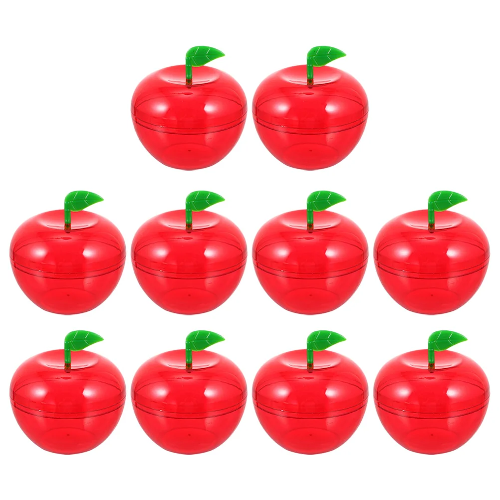 

10 Pcs Christmas Apple Box Wedding Ceremony Decorations Tree Apples Chocolate Packing