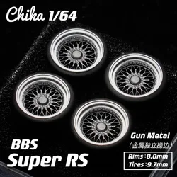 1/64 Chika BBS Super RS 9.7mm Modified Wheels