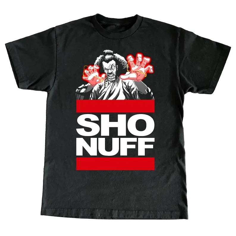 Sho Nuff the Last Dragon Black Shirt Men T-shirt Summer Cotton Short Sleeve O-Neck Men's T-Shirt