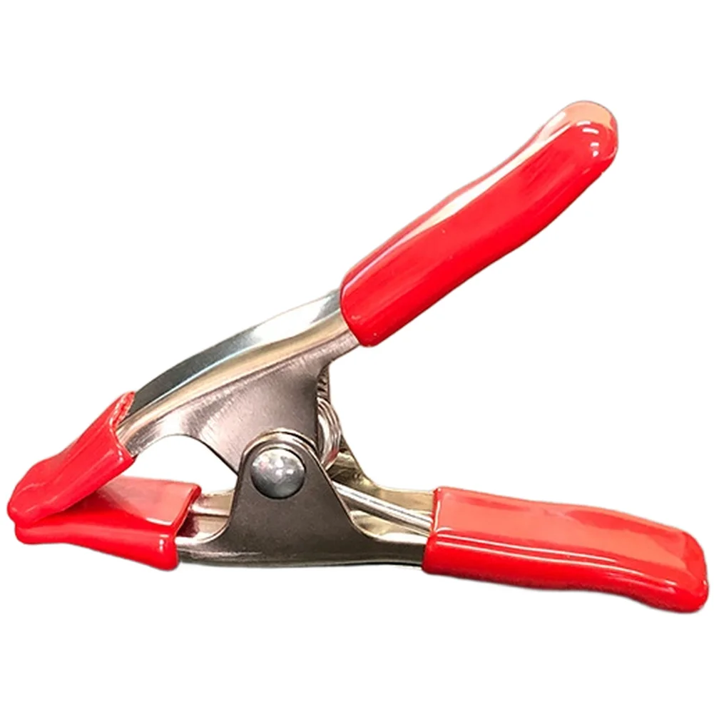 4 Inch Metal A Clamp for Woodworking and Upholstery Projects Thickened Steel Body 35mm Max Clamping Depth Nickel Plated