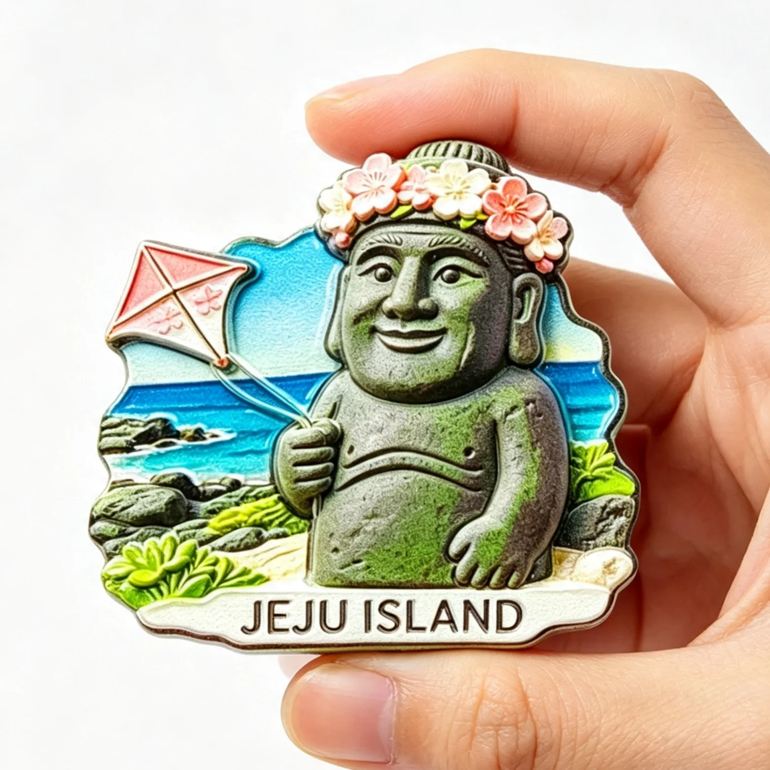 Asia  South Korea Seoul  Jeju  Busan Etc 3D Fridge Magnets Tourism Souvenir Refrigerator Magnets Sticker