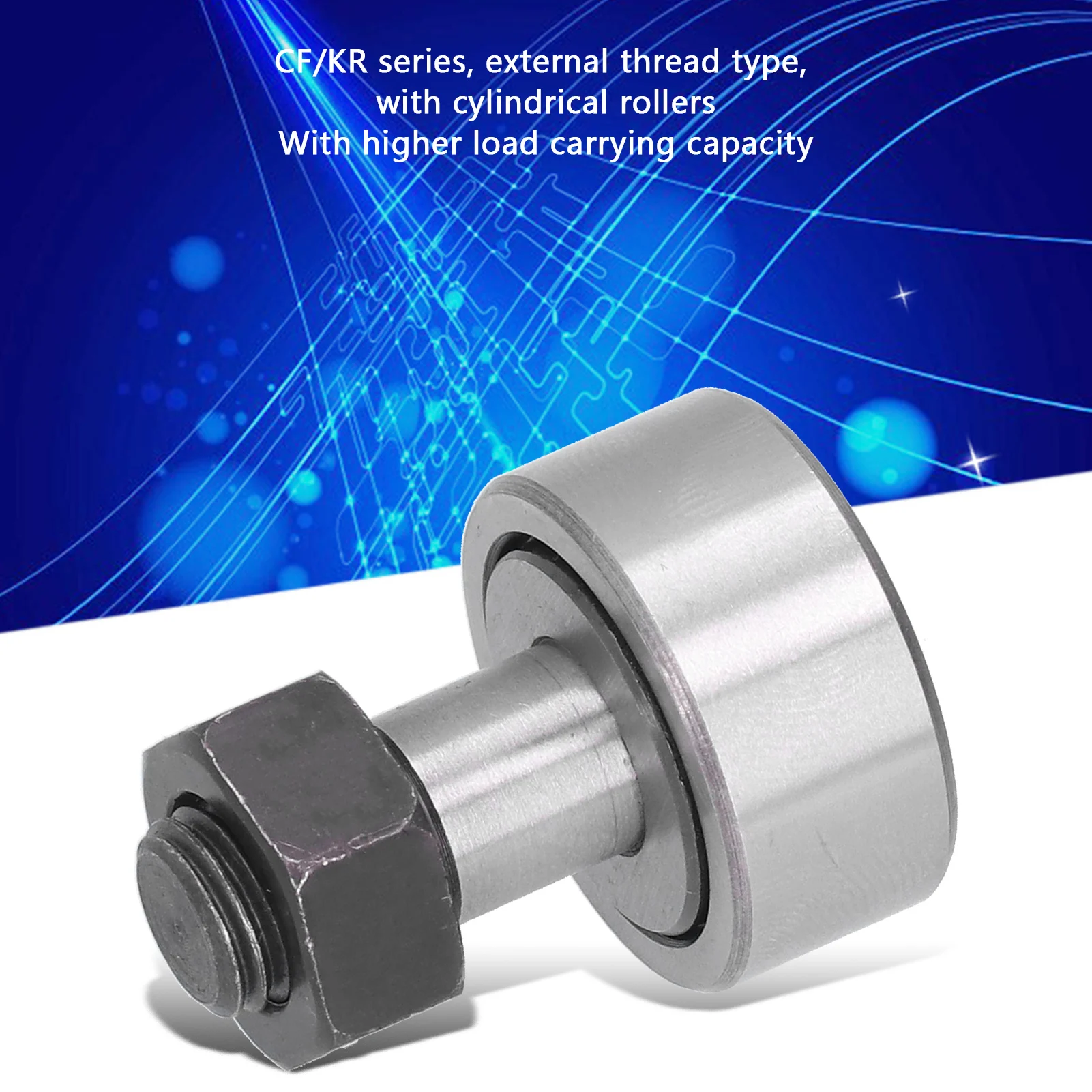 KR32/CF12 Cam Follower Bearing Stainless Steel Bolt Type Needle Roller Bearing for Machine Tools/Industrial Robots