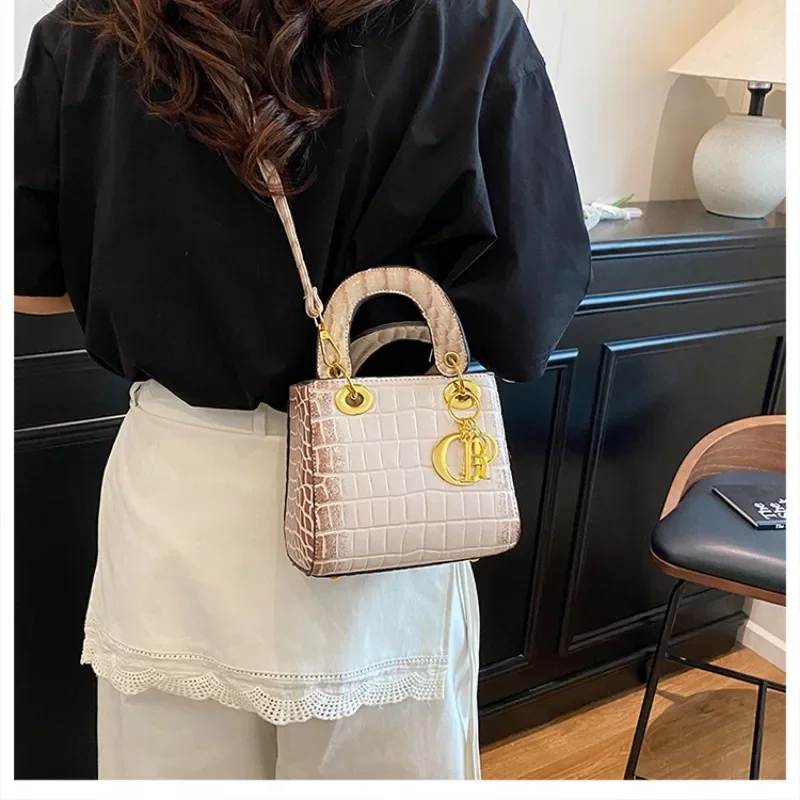 Elegancka Klasyczna Designerska Paryżska Torba Modowa Luksusowa Torba Shopper Listonoszka Damska Pojemna Jednolity Kolor