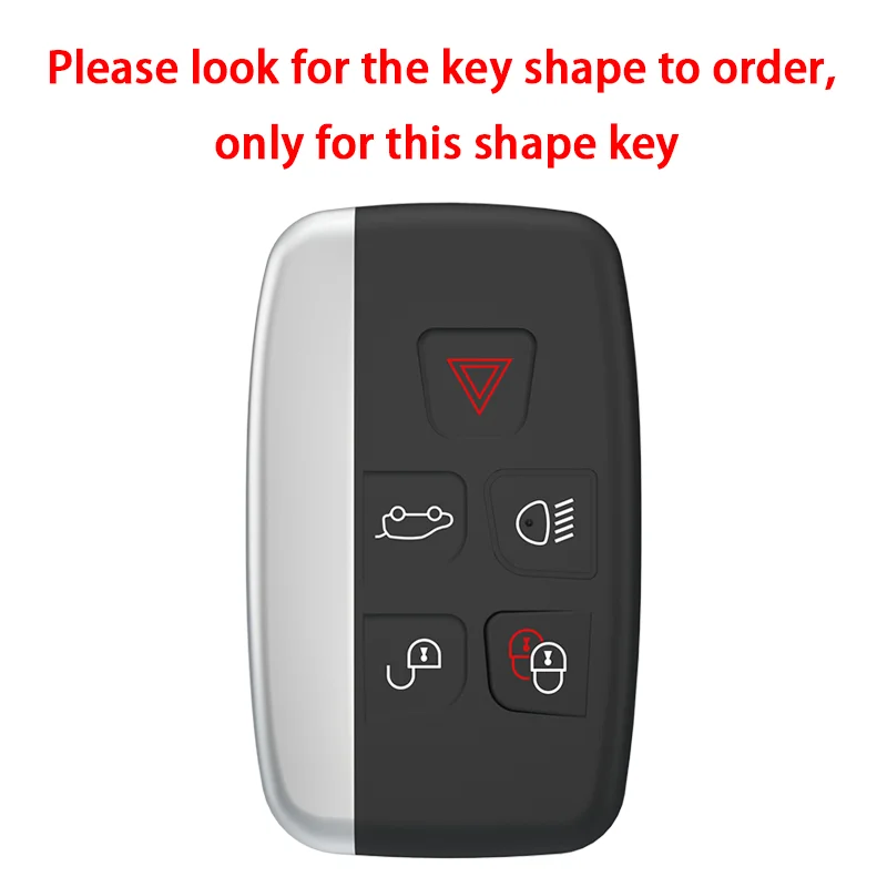 Jade Pattern Car  Key Cover Case Fob For Land Rover Range Rover Sport Evoque Freelander2 For Jaguar XF XJ XJL XE C-X16 XKR XK