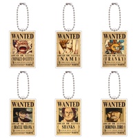 ONE PIECE Monkey D Luffy Keychains Roronoa Zoro Nami Boa Hancock Shanks Diy Action Toy Figures Anime Game Collection Pendant