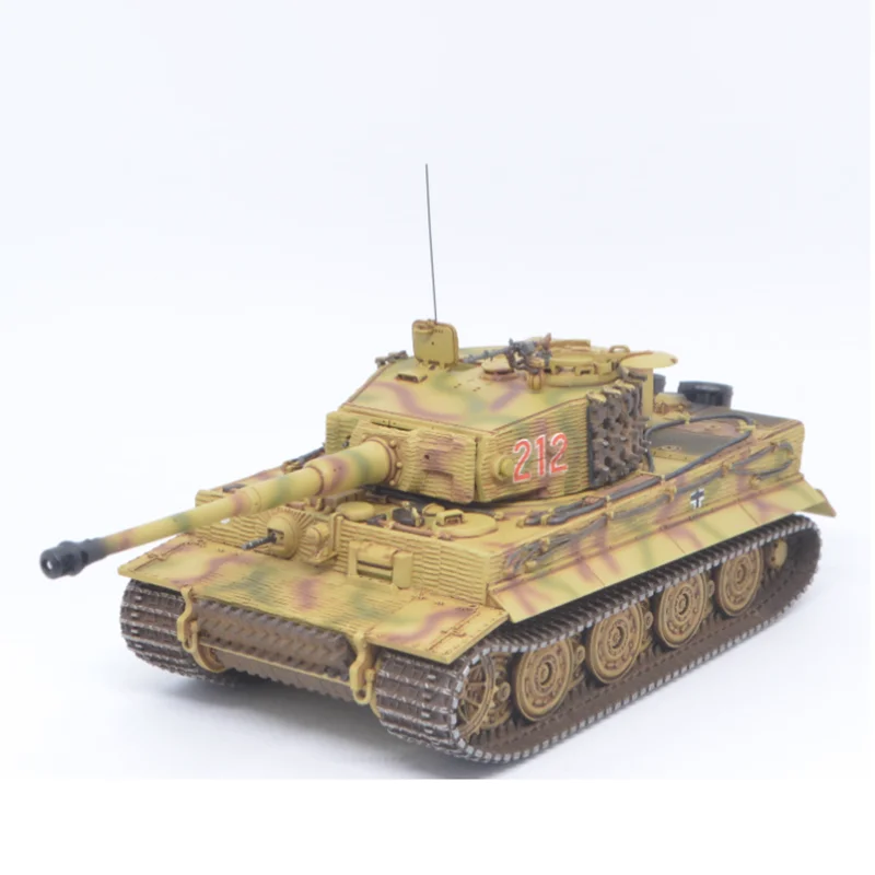 

1/72 Scale 212 Tiger Tank Late Type Resin Finished Militarized Combat Crawler Tank Model Collectible Toy Gift