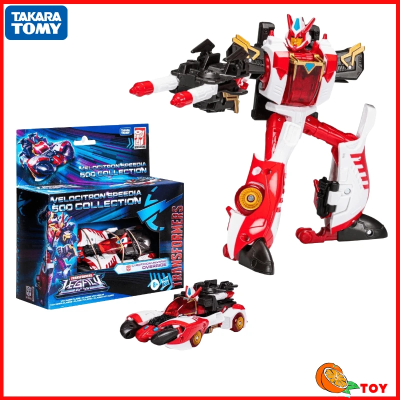 In Stock Transformers Toys Legacy Velocitron Speedia 500 Collection Cybertron Universe Override Action Figures Robots Kids