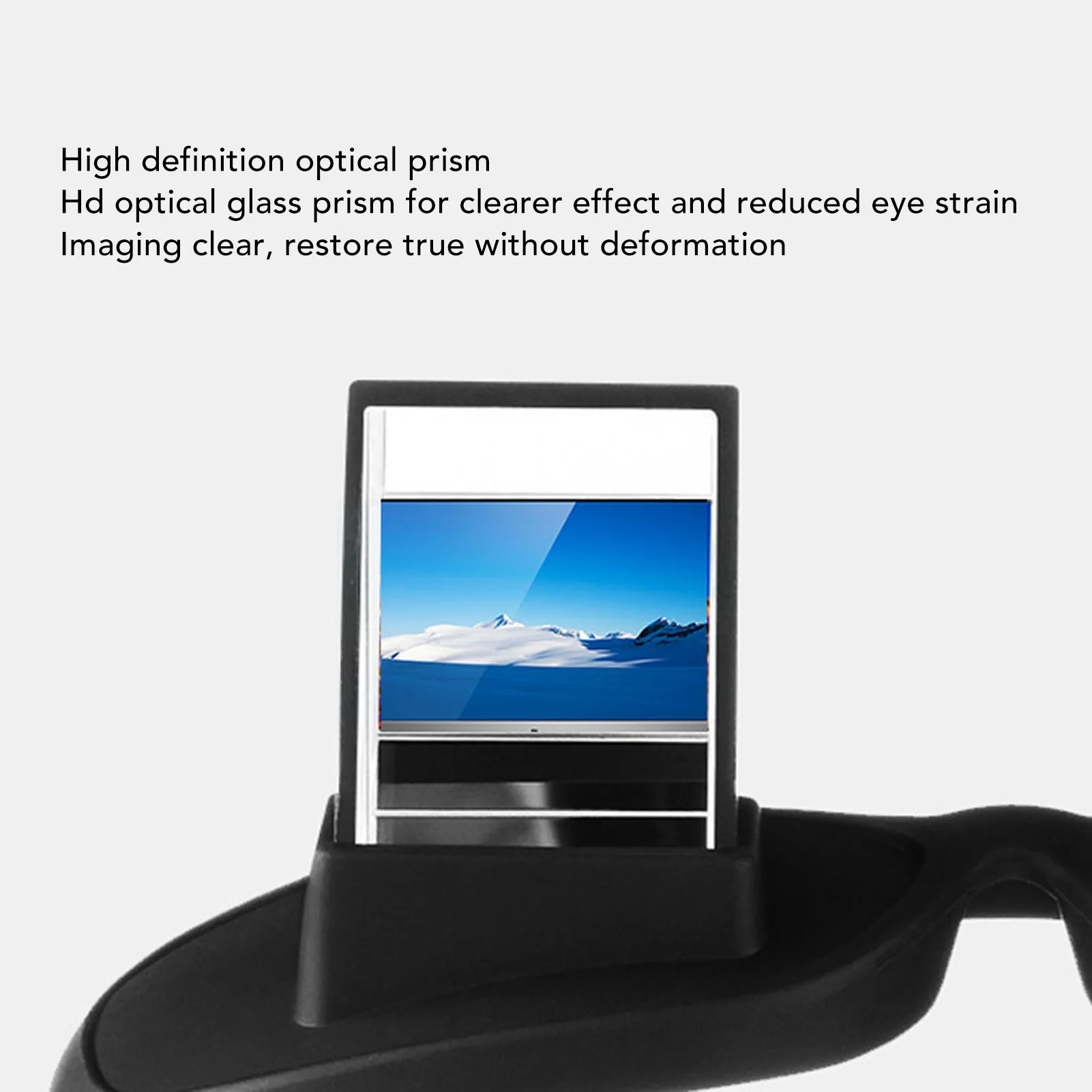 Bed Prism Spectacles Clear Imaging Lazy Glasses Spacious Interior 90 Degree Refractive Prism Eye Fatigue Reduction for Reading