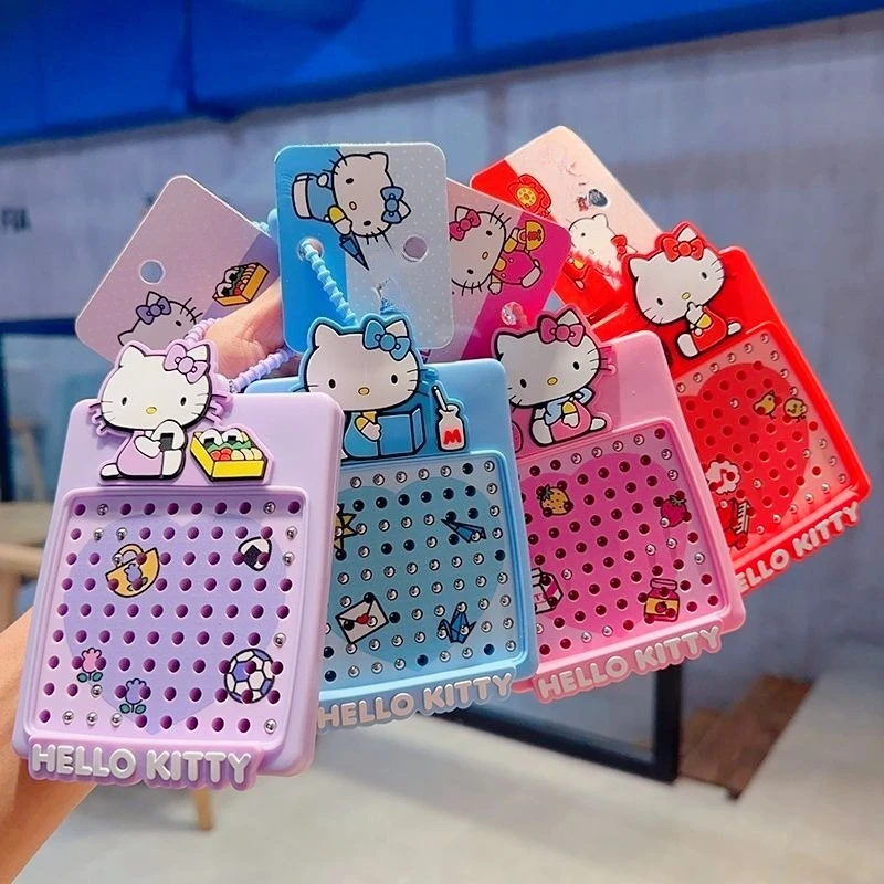 

Магнитная доска для рисования Sanrio HelloKitty, школьный рюкзак, женские сумки, брелок-подвеска, аксессуары Kuromi Sanrio Cinnamoroll