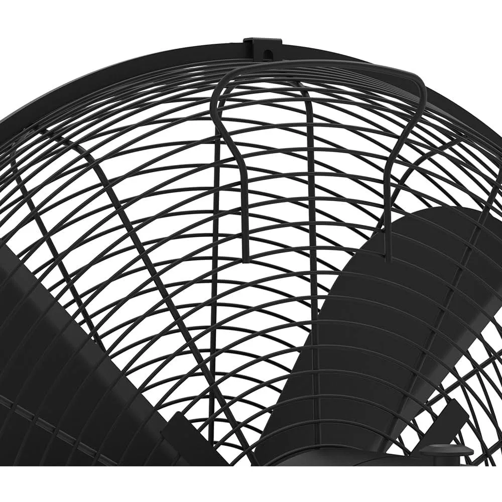 كرييت / حامل هوائي سهل / فينتيلادور دي باي أوسيلانت نيغرو / 50 وات، توهتا قابل للتنظيم وقابل للتعديل، 3 سرعات، نظام دي