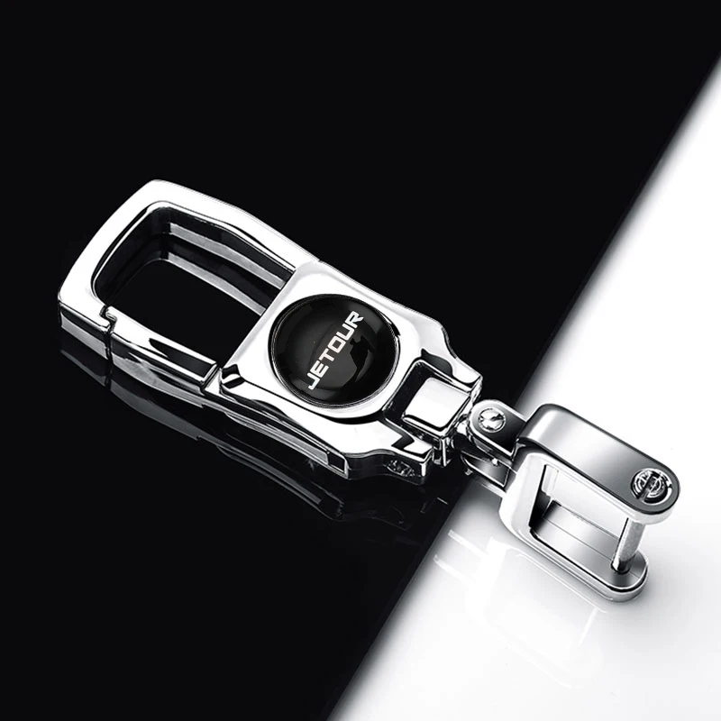 

Metal Car Keychain Keyring Buckle for Jetour X-1 Plus DTC X70 X70plus X70m X90plus X95pro with JETOUR logo Auto Accessories