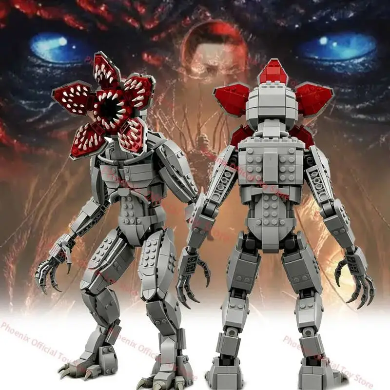 NEW Stranger Demogorgon Buliding Blocks Anime Vecna Action Figure Mind Flayer Bricks Minifigure Decor Model Toy Kids Gift