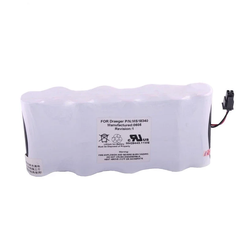 Peralatan medis pengganti isi ulang daya, peralatan medis li-ion 14.8V 5200mah SC7000 untuk MS18340