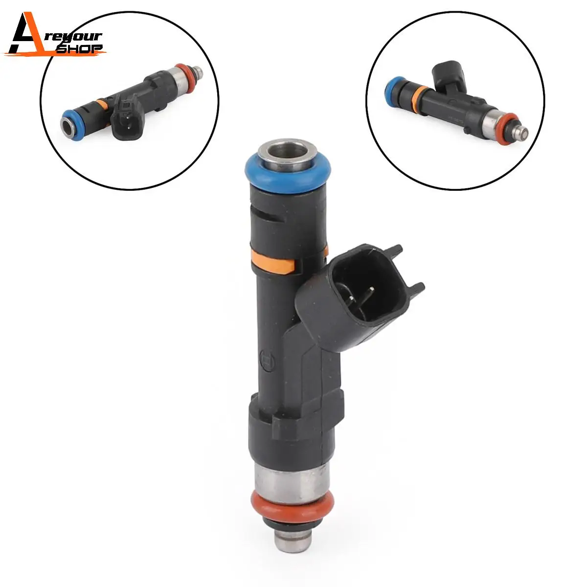 Areyourshop 1PCS Fuel Injectors Fit For Mazda 3 2.0L 2006-2012 For Mazda6 2006-2008 0280158103 Car Auto Accessories Parts