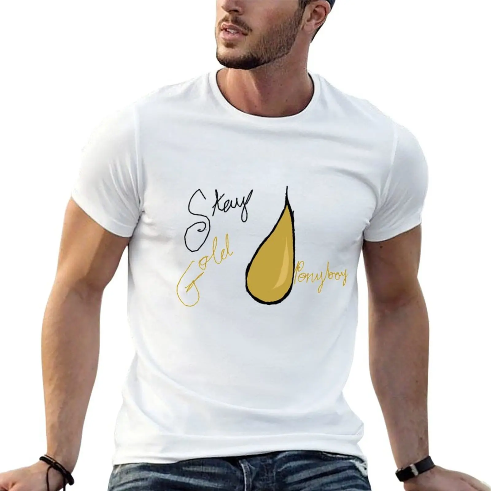 

Stay gold, Ponyboy Enlargened T-Shirt man tshirt t shirts cotton 100% T-Shirt